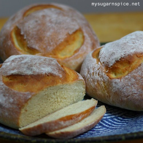 Bread using Soy Flour